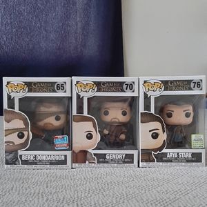 Game of thrones pop doll collection